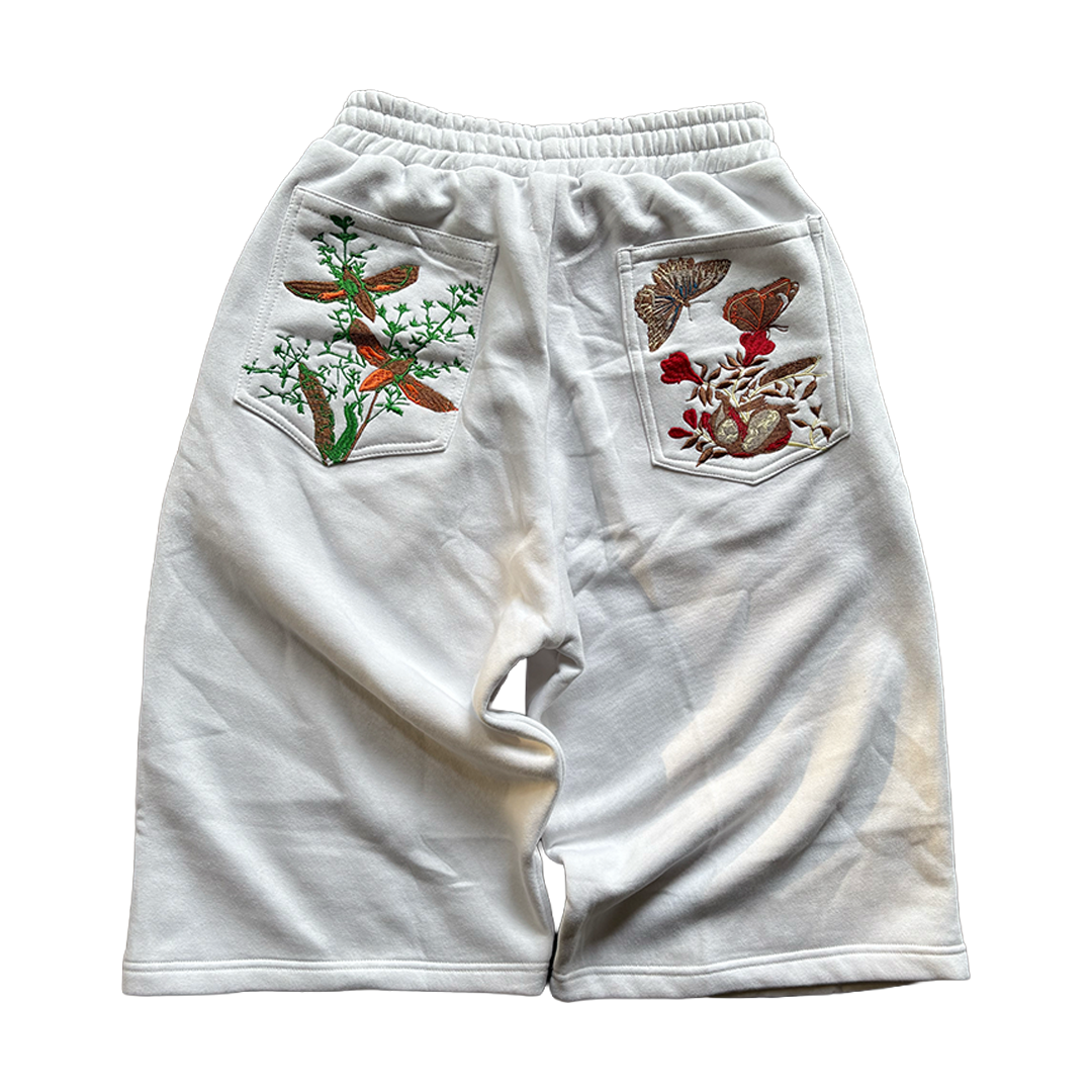 "Serenity" Cotton 3/4 Shorts
